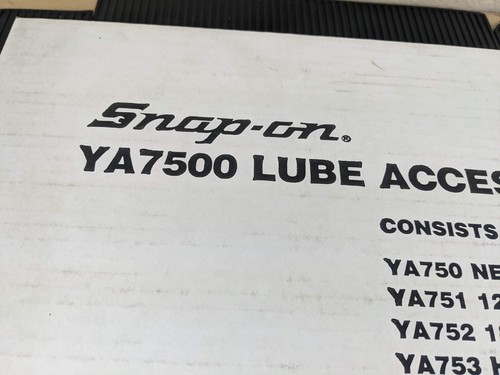 #bb228 Snap On YA7500 Grease Dispensing Lube Accessory Pack - Picture 16 of 18