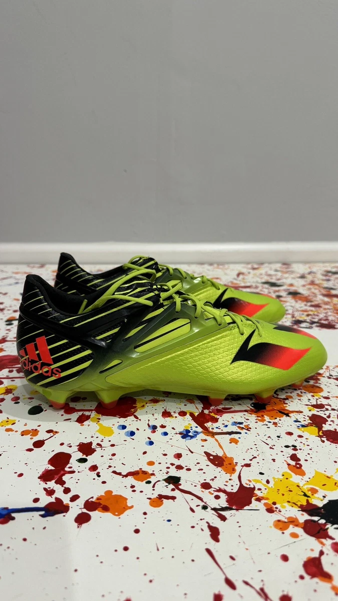 ADIDAS MESSI 15.1 SLIME GREEN FG SZ 8.5 S74679 F50 LIONEL GOAT