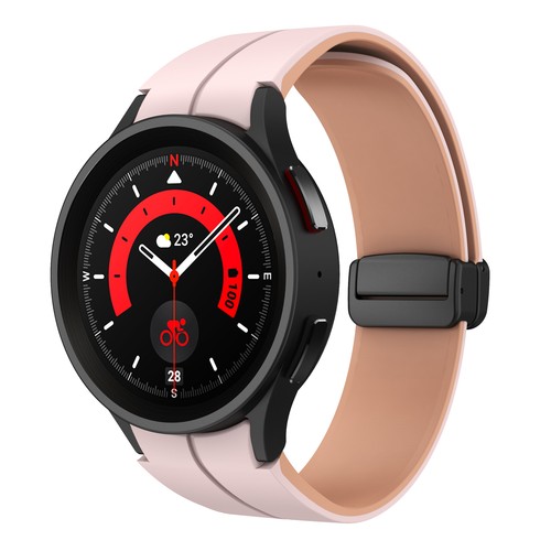 Magnetic Silicone Band Straps For Samsung Galaxy Watch 6 40/44mm Classic 43/47mm - Photo 22/24