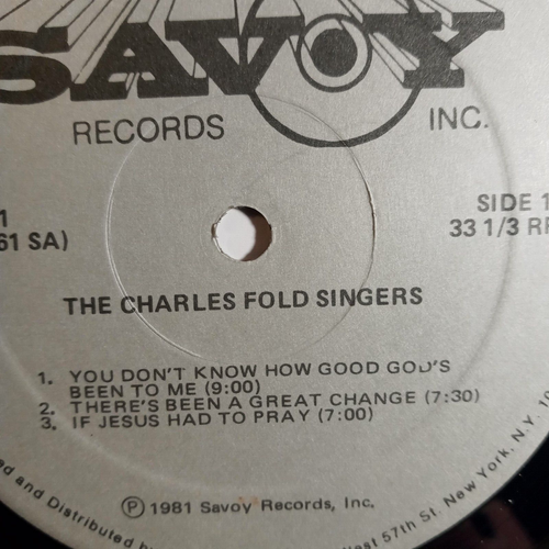 Charles Fold/ The Charles Fold Singers (1981) 2 Record set Vinyl Lp's Savoy VGC - Picture 7 of 13
