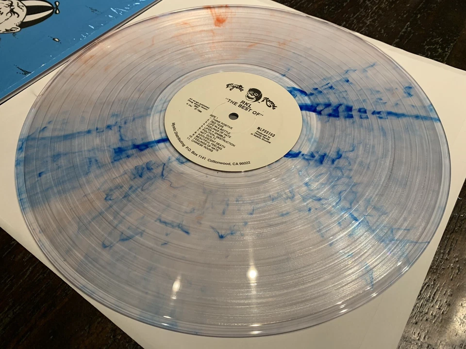 RKL Keep Laughing The Best of LP Swirl Vinyl 100-Poison Idea NOFX 7 Seconds SNFU — 第 4/4 张图片