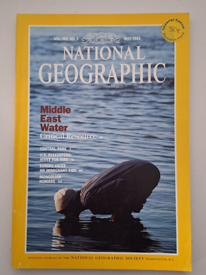 National Geographic May 93, Vol 183 no. 5 - Middle East Water, U. S. Beekeepers
