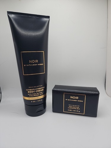 Bath and Body Works NOIR Ultimate Hydration Body Cream & Cleansing Bar