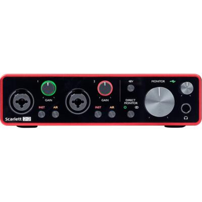FOCUSRITE Scarlett 2i2 （gen3）＋MPK mini Focusrite Scarlett 2i2 3rd Gen. 2-Channel USB Audio