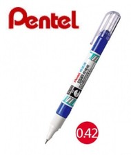 Pentel Thin Extra Fine Correction Pen 4.2ml ZL72-WTN White Out Easy Carry Small