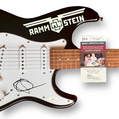 【ラムシュタイン】Rammstein 直筆サイン色紙 Lindemann Rammstein/ Till Lindemann Book Collection and signed promo