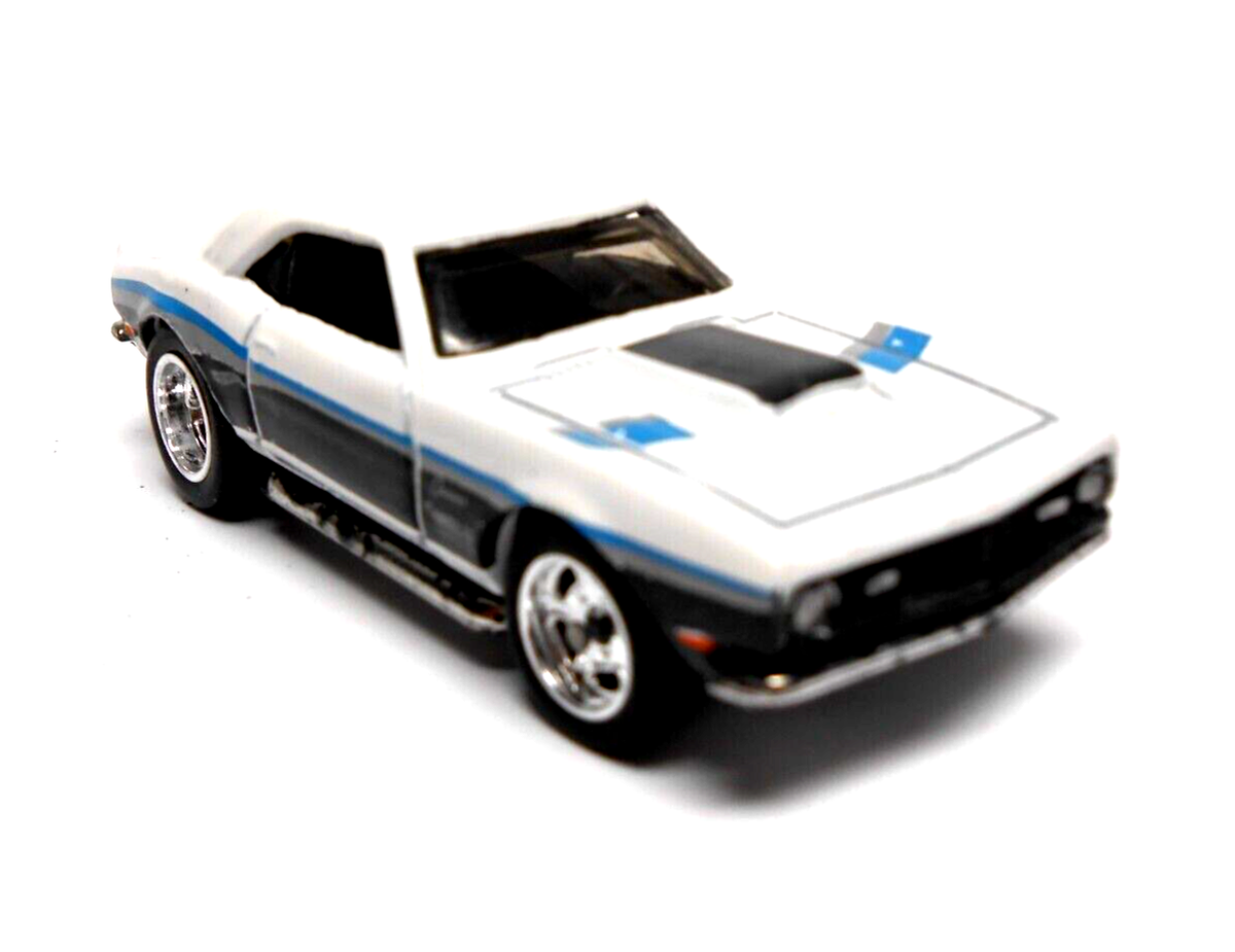 Custom 2010 Hot Wheels '68 1968 Copo Camaro White Muscle Mania