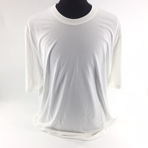 white dri fit t shirt