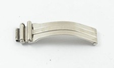 Cartier Santos Bracciale Chiusure Pieghevoli 14MM Deployment Clasp Acciaio Raro