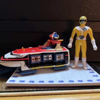Power Rangers Dai Sentai Goggle V Popinica Goggle Caesar Goggle Yellow 2set