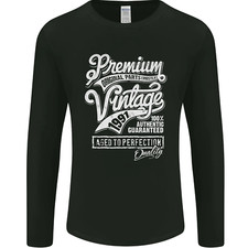 Aged to Perfection Vintage 35th Birthday 1991 Mens Long Sleeve T-Shirt