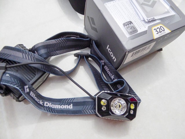 Black Diamond Icon Head Torch - Black for sale online | eBay