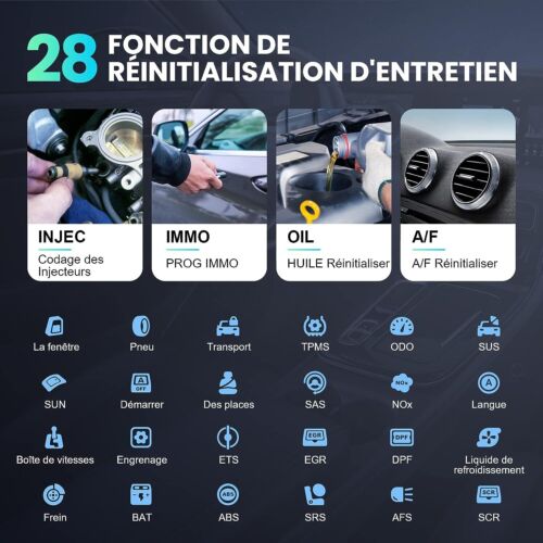 MUCAR VO6 Auto Auslesegerät KFZ OBD2 Diagnosegerät Scanner All System ECU Coding - Bild 2 von 13