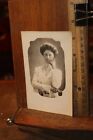 Antique Real Photo Postcard Stunningly Beautiful Lady