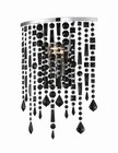 Black Wall Sconce Crystal Hampton Bay Niagara 