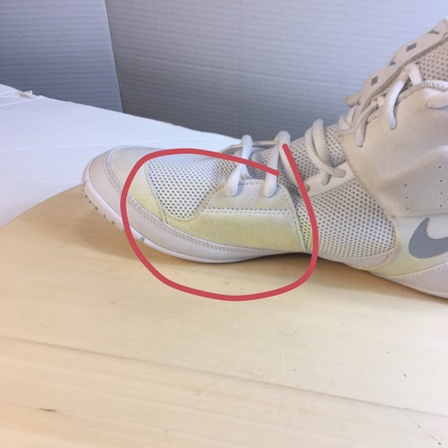 Nike Fury, Men’s Wrestling Shoes White Size 9.5 Read… - Picture 8 of 9