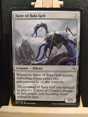 Bane of Bala Ged - Battle for Zendikar - Uncommon - NM/LP (siehe Bilder) MTG