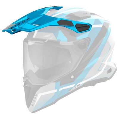 Airoh Commander 2 Mavick Helmet Front Shiny Blue
