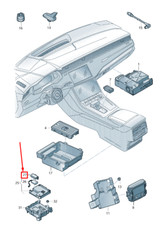 AUDI Q8 4M Cache Batterie 4K0907729 NOUVEAU ORIGINE