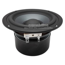 1x 4.5" inch 4/8Ohm 40W Bass Speaker Woofer Audio Loudspeaker Horn Trumpet 116mm