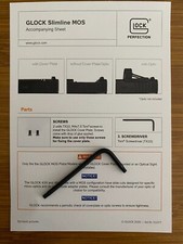 Glock OEM 43x MOS TX10 Torx Screwdriver / wrench FREE FAST SHIP