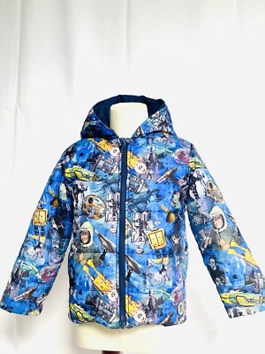 Jacket reversible for Kids European Brand Tuc Tuc Size 6-7 Youth, one side has S
