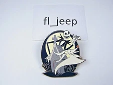 Disney Pin Nightmare Before Christmas Starter Jack Skellington & Zero [64035] LS