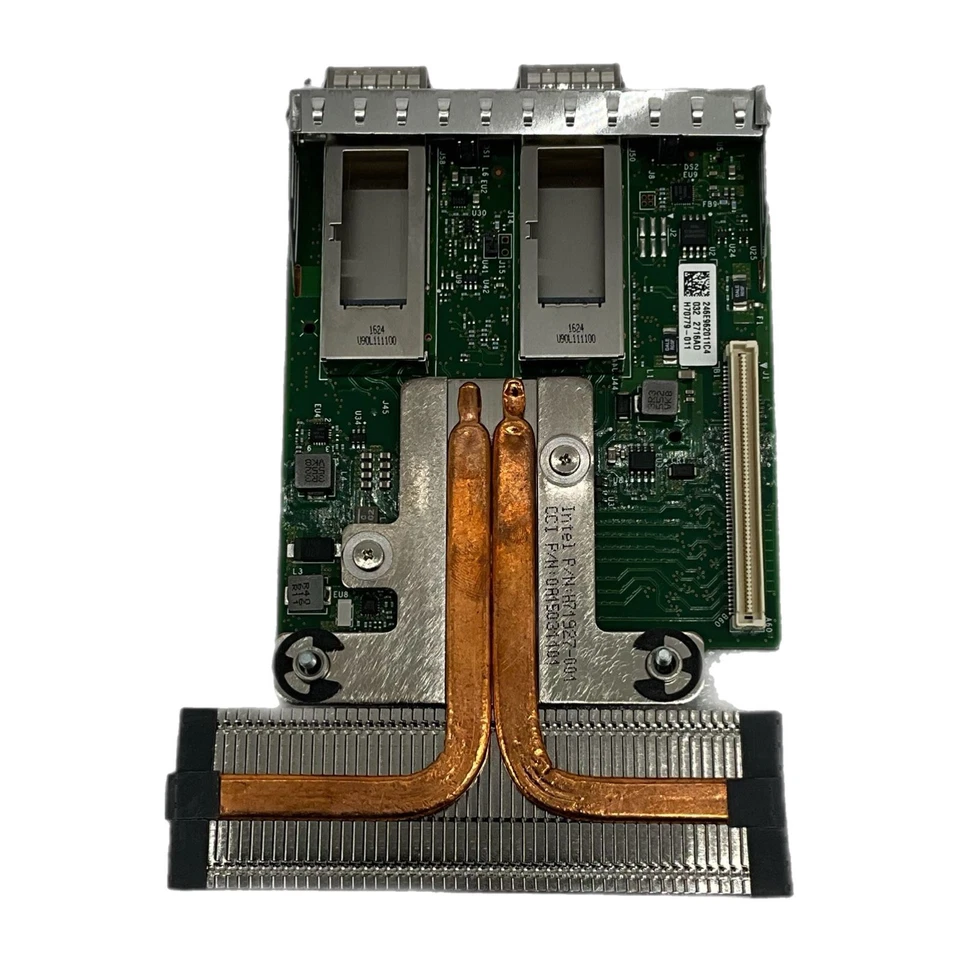 Dell XD56X Dual Port 40GbE QSFP+ XL710-QDA2 PCIe 3.0 NIC Mezzanine Card - Image 2 of 4