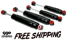 73 87 CHEVY C10 GMC 2" FRONT 4" REAR DROP LOWERING NITRO SHOCKS KIT 4 SHOCKS