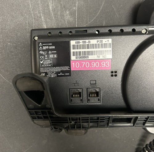 Shoretel IP 230 ShorePhone - schwarz - Bild 3 von 4
