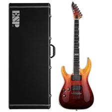 ESP E-II Horizon NT-II LH Tiger Eye Amber Fade Left Handed NT II B - B-Stock