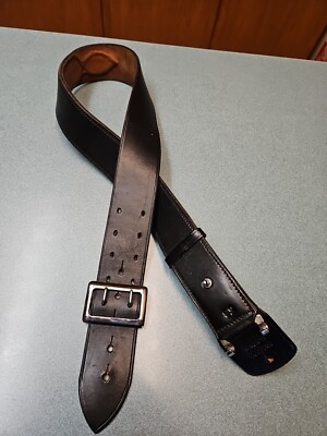MR. MAN EL MONTE Leather Duty Belt Size 36