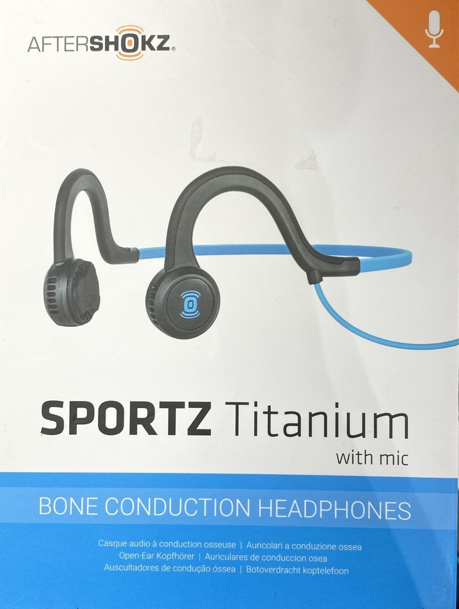 Open Ear Headphones Aftershokz Trekz Titanium Wireless Headset