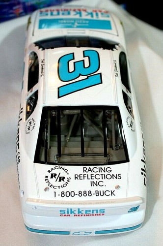 1999 Select Net Dale Earnhardt Jr. #31 Sikkens White 97 Monte Carlo 1/24 CWB - Picture 6 of 12