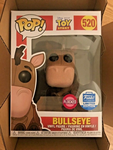 Funko POP Toy Story 4 Bullseye Flocked Limited Edition Vinyl Figure | eBay