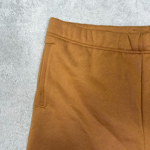 Carhartt Shorts Men XL Brown Fleece Midweight Relaxed Drawstring Pocket - Picture 3 of 20