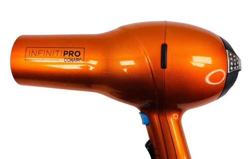 Infinti Pro Conair 1875 Watt Salon Styling Blow Dryer Orange 3 Heats 2 Speeds - Picture 3 of 13