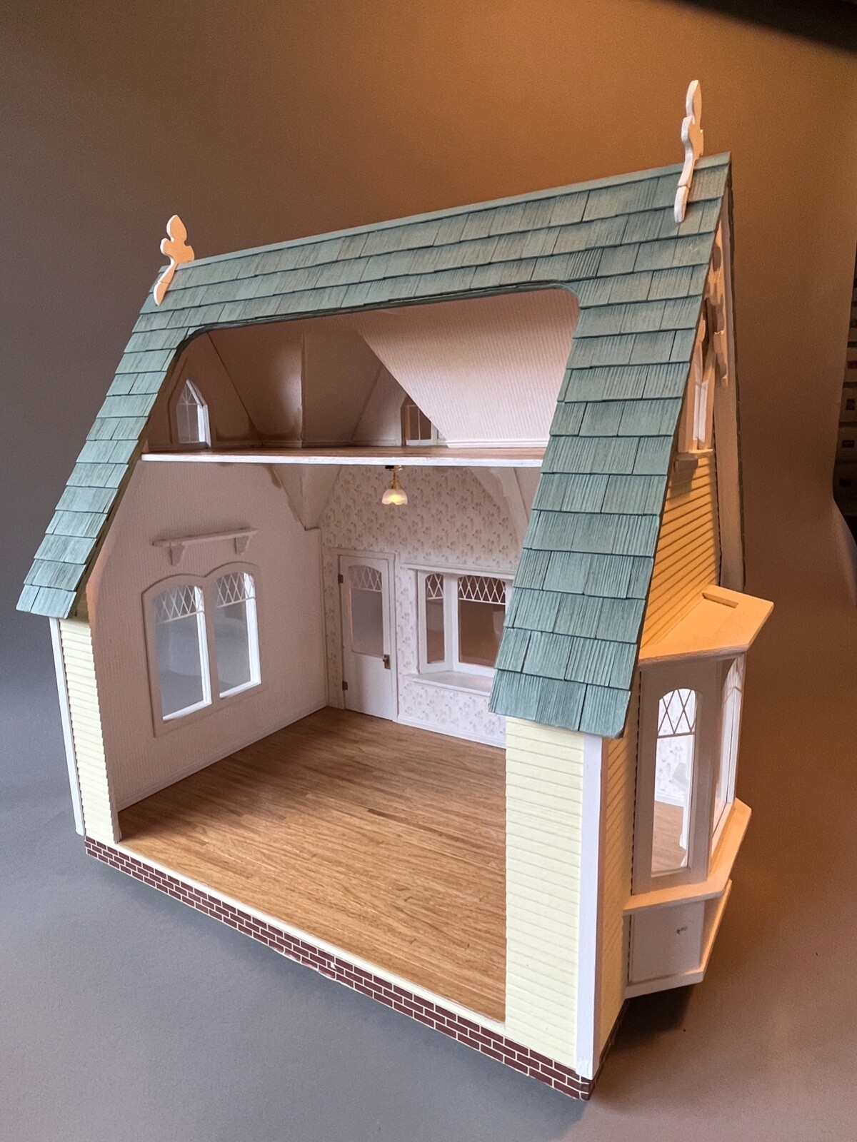 Greenleaf Storybook Cottage Miniature Wood Dollhouse Already Assembled