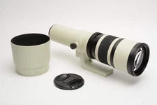 Njide 500mm F6.3 T2 Mount Telephoto Lens, hood, cap, tested (T2 mount needed)