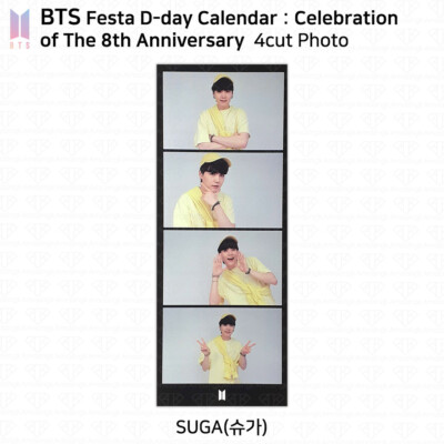 BTS FESTA D-DAY CALENDAR バンタン トレカ アルバム BTS FESTA D-DAY CALENDAR Official Photo Card JUNGKOOK V
