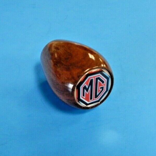 New Gear Shift Knob for MGA and MGB MG Midget 1955-1976 Wood with MG Logo New Gear Shift Knob for MGA and MGB MG Midget 1955-1976 Wood with MG Logo