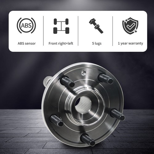 Conjunto de cojinetes de cubo de rueda delantera y trasera 2* para Ford Explorer 2011-2020 3,5 L - Imagen 7 de 11