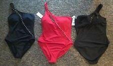 NWT LADIES KENNETH COLE 1PIECE 1 SHLDR SWIMSUIT MSRP 131.00 PICK SIZE/COLOR