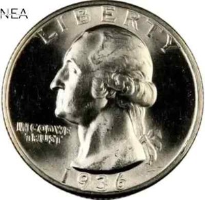1936-D Washington Quarter ~ Gem BU ~ 90% Silver ~ Key Date!