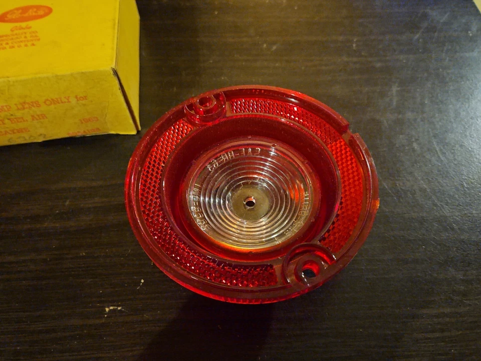 Lente de luz de respaldo NORS GLO-BRITE 6302 5954195 para Chevy Bel Air/Biscayne 1963 Foto 4 de 4