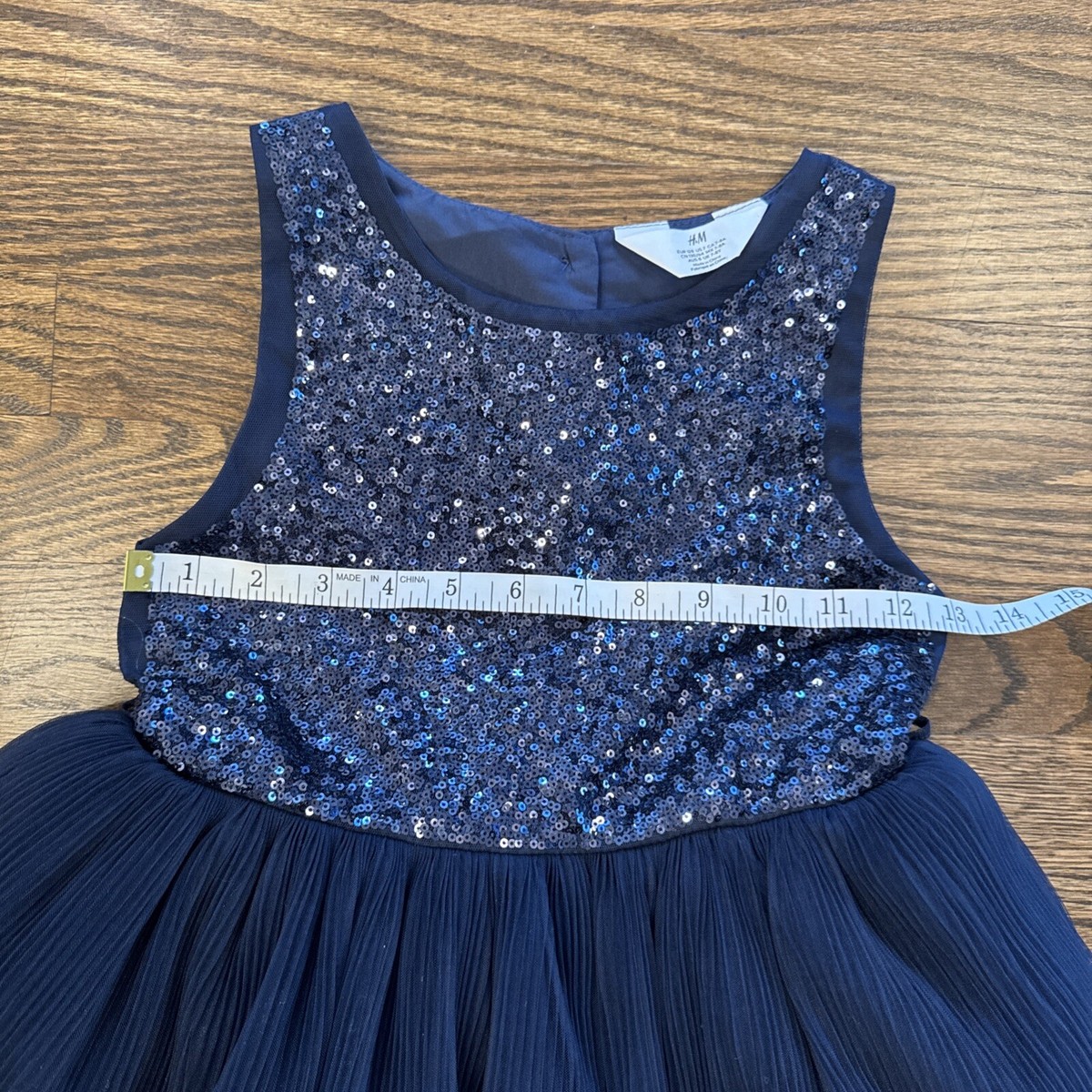 green emerald velvet dress Free People Midnight Blue Sequin Dress (Sz 2) – The Thrifty Hippy main image 0