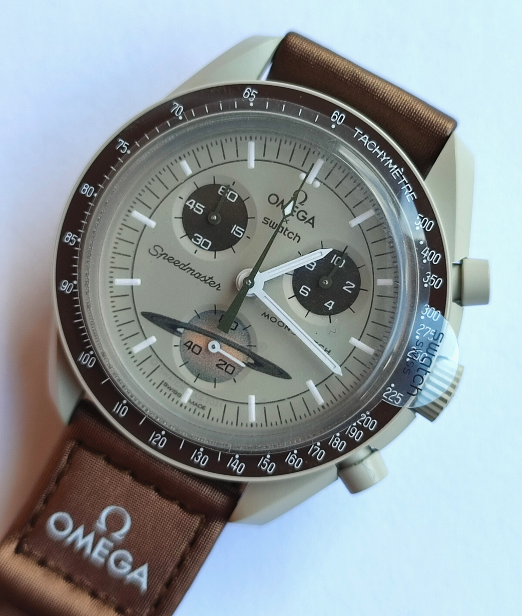 【RTM】スウォッチ x オメガ ミッション トゥ サターン Swatch x Omega Bioceramic Moonswatch Mission To Saturn 42 mm