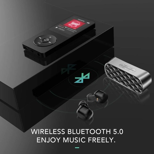 16GB MP3 Player with Bluetooth, Lossless Music Player with FM Radio Voice - Picture 8 of 13