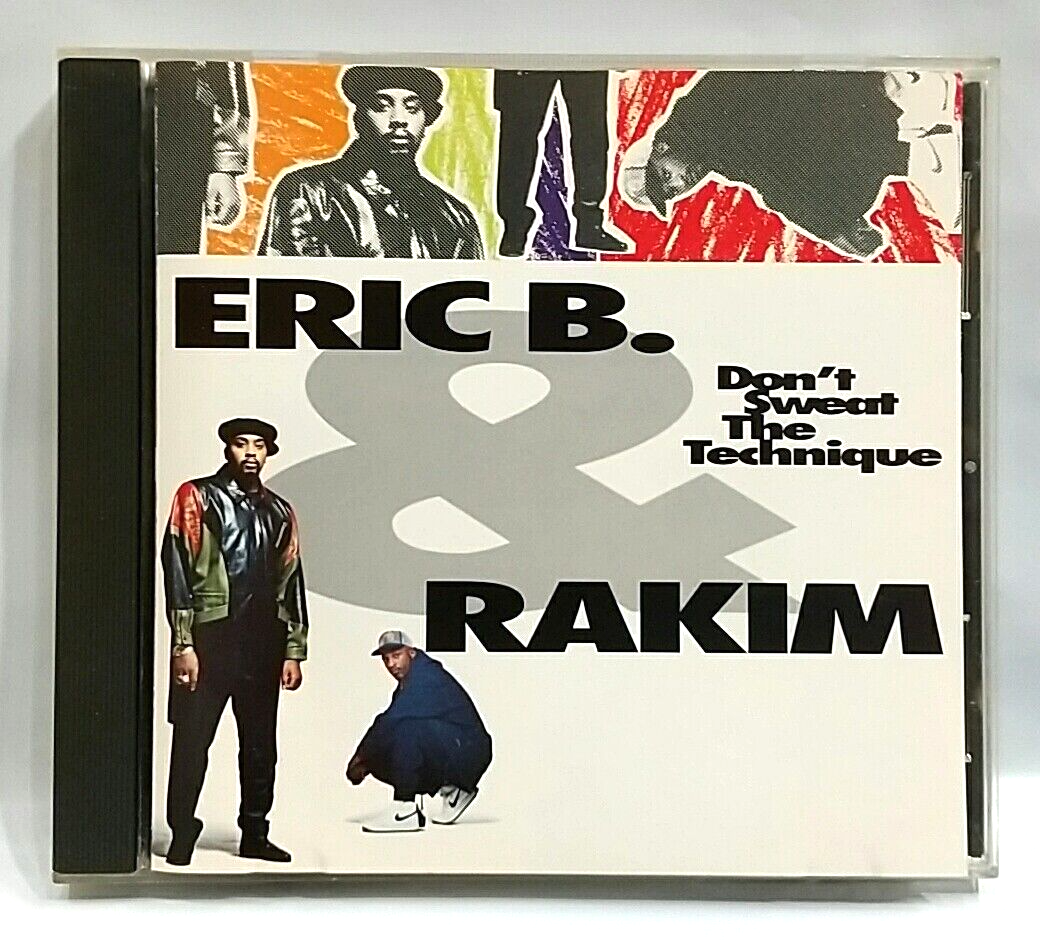 CD) Eric B. & Rakim ‎– Don't Sweat The Technique, US OG Press