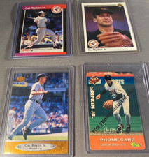 4 Cal Ripken Jr. Collectable Baseball Card Lot MLB Baseball